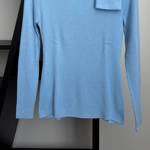 Ted Baker Bow Detail Ribbed Knit Sweater - Picture 3 of 12